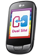 Best available price of LG T515 Cookie Duo in Guineabissau