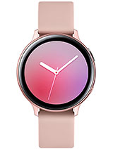 Best available price of Samsung Galaxy Watch Active2 Aluminum in Guineabissau